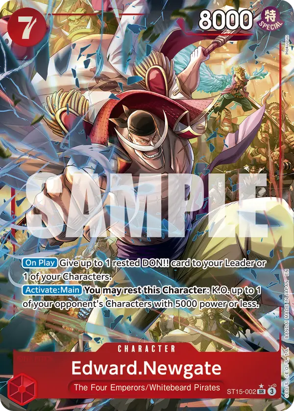 Edward.Newgate (Alt Art), Premium Booster -The Best- Vol. 2 ST15-002