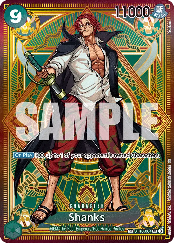 Shanks (SP), A Fist of Divine Speed ST16-004