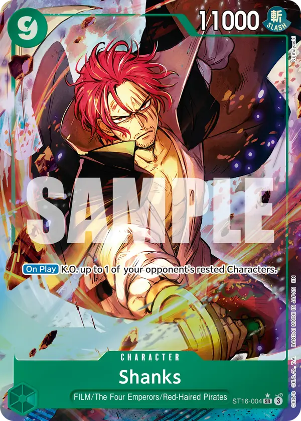 Shanks (Alt Art), Premium Booster -The Best- Vol. 2 ST16-004