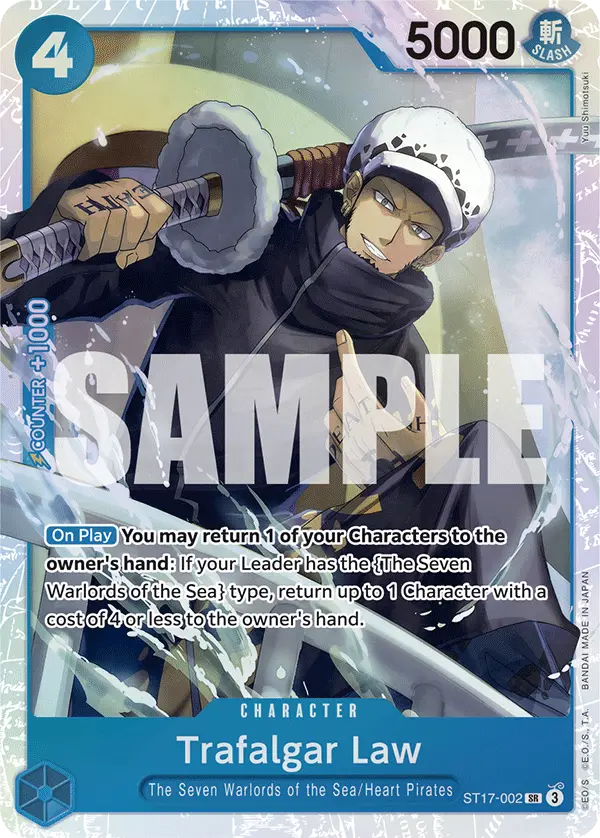 Trafalgar Law, Starter Deck 17 BLUE Donquixote Doflamingo ST17-002