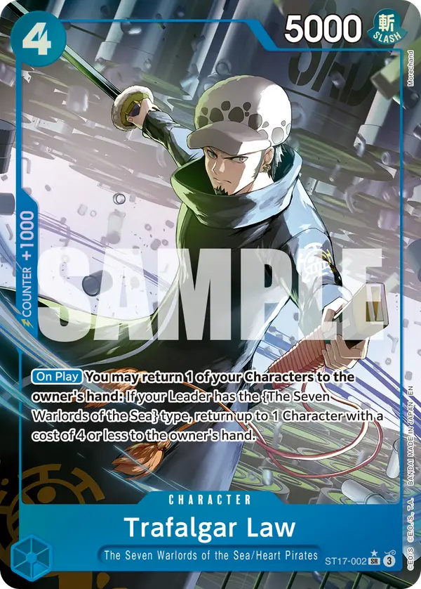 Trafalgar Law (Alt Art), Premium Booster -The Best- Vol. 2 ST17-002