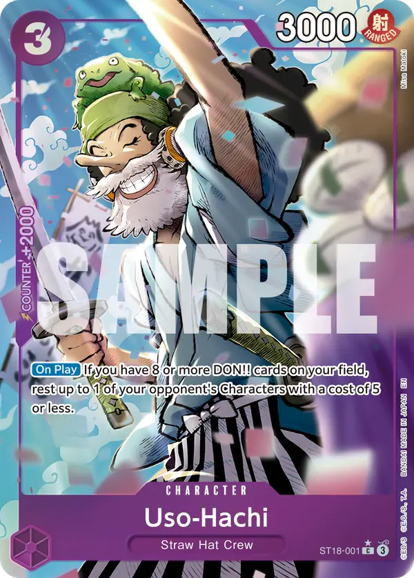 Uso-Hachi (Alt Art), Premium Booster -The Best- Vol. 2 ST18-001