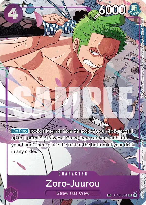 Zoro-Juurou, Emperors in the New World ST18-004
