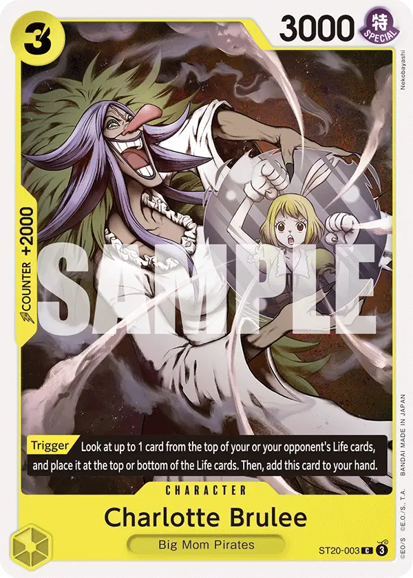 Charlotte Brulee, Starter Deck 20 YELLOW Charlotte Katakuri ST20-003