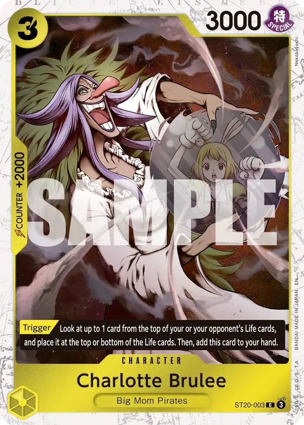Charlotte Brulee (Pirate Foil), Premium Booster -The Best- Vol. 2 ST20-003