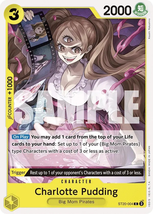 Charlotte Pudding, Starter Deck 20 YELLOW Charlotte Katakuri ST20-004