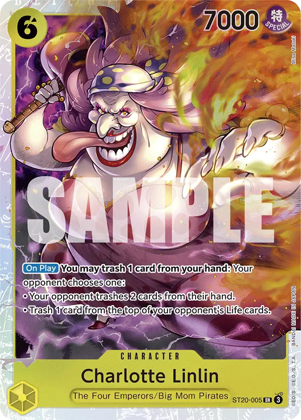 Charlotte Linlin, Starter Deck 20 YELLOW Charlotte Katakuri ST20-005