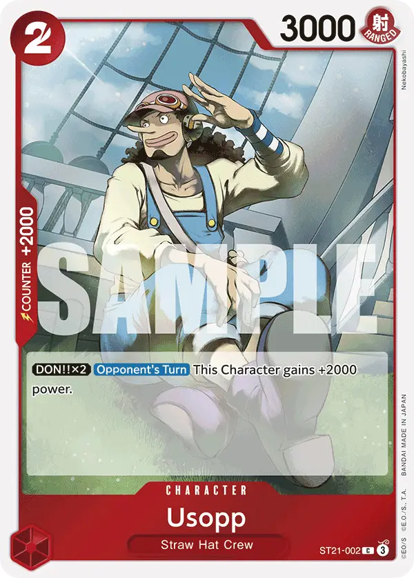 Usopp, Starter Deck 21 EX Gear 5 ST21-002