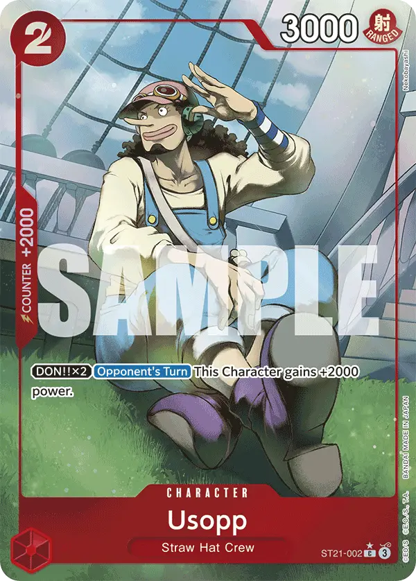 Usopp (Alt Art), Starter Deck 21 EX Gear 5 ST21-002