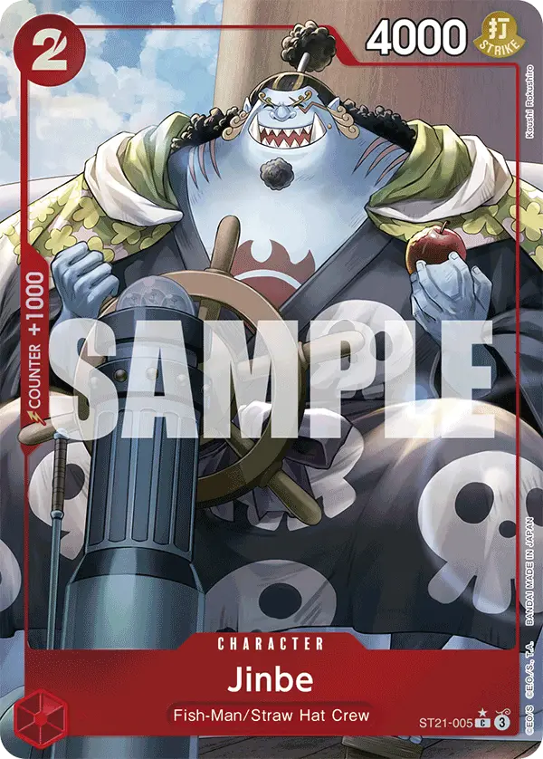 Jinbe (Alt Art), Starter Deck 21 EX Gear 5 ST21-005