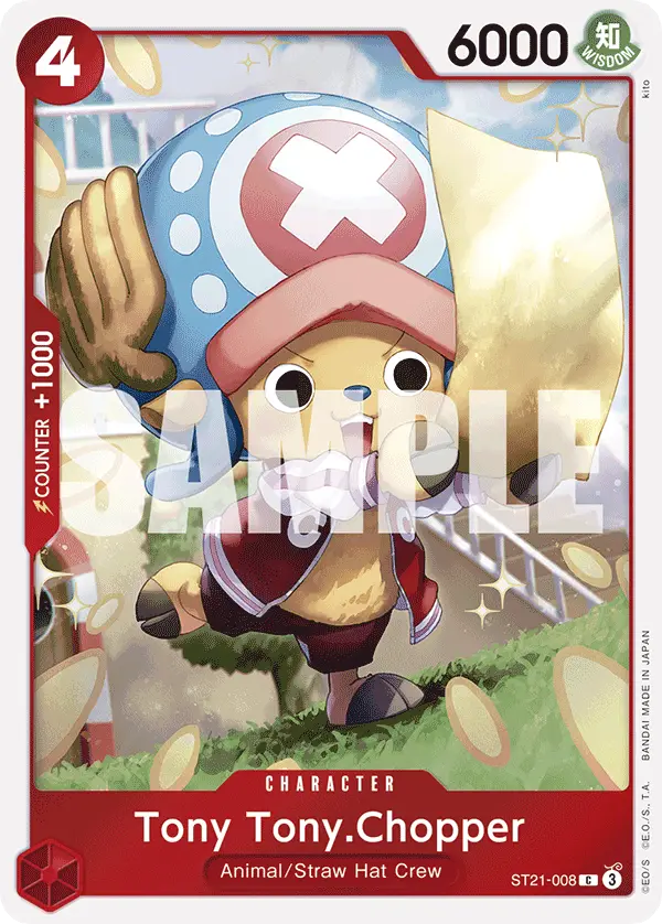Tony Tony.Chopper, Starter Deck 21 EX Gear 5 ST21-008