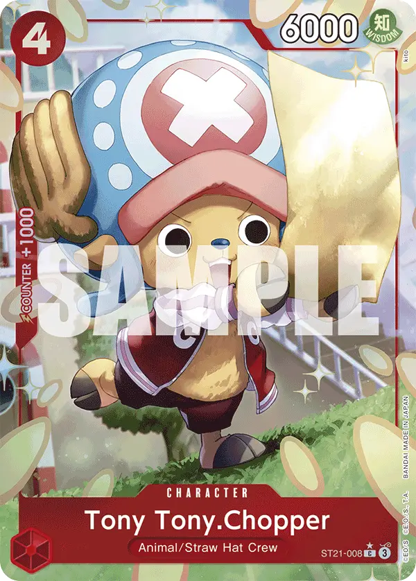 Tony Tony.Chopper (Alt Art), Starter Deck 21 EX Gear 5 ST21-008