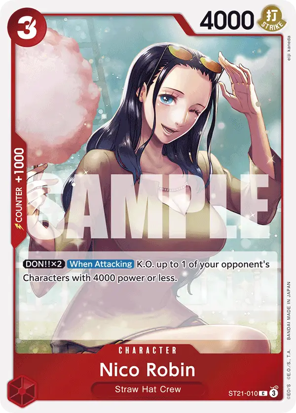 Nico Robin, Starter Deck 21 EX Gear 5 ST21-010