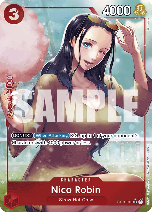 Nico Robin (Alt Art), Starter Deck 21 EX Gear 5 ST21-010