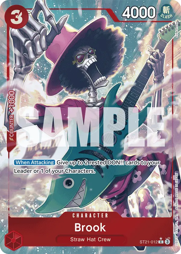 Brook (Alt Art), Starter Deck 21 EX Gear 5 ST21-012