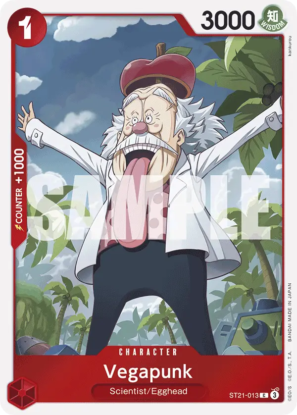 Vegapunk, Starter Deck 21 EX Gear 5 ST21-013