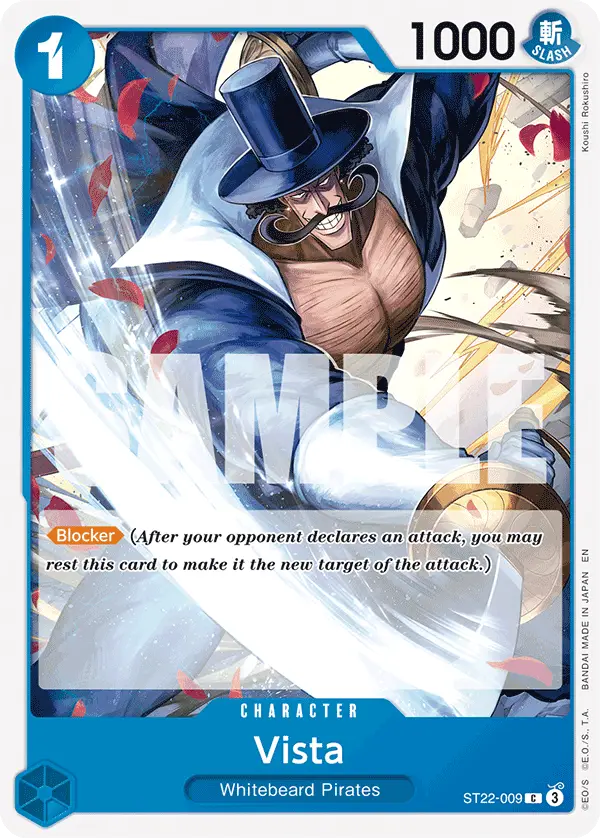 Vista, Starter Deck 22 Ace & Newgate ST22-009