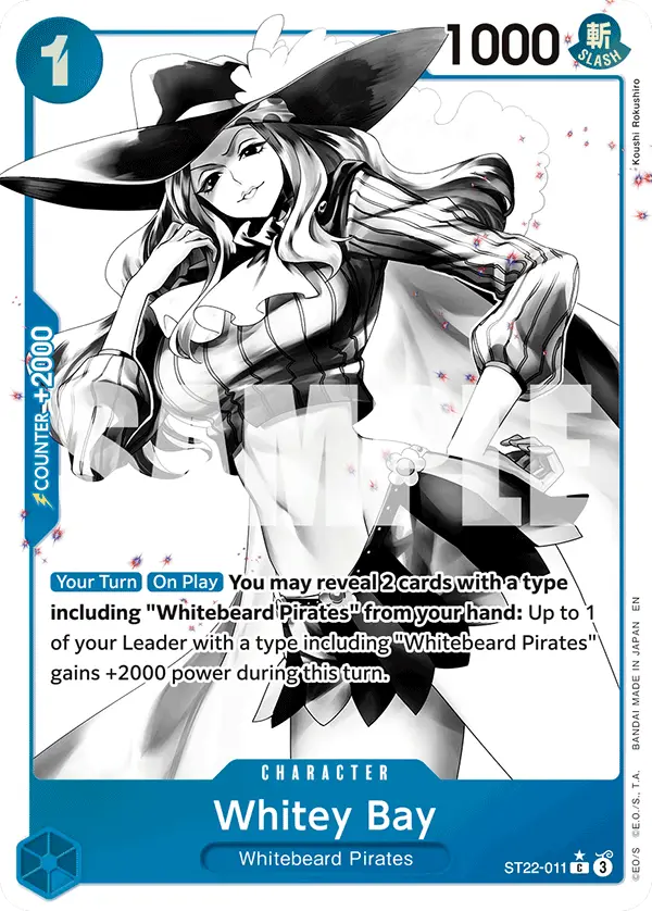 Whitey Bay (Alt Art), Starter Deck 22 Ace & Newgate ST22-011