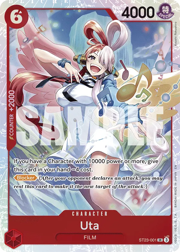 Uta, Starter Deck 23 RED Shanks ST23-001