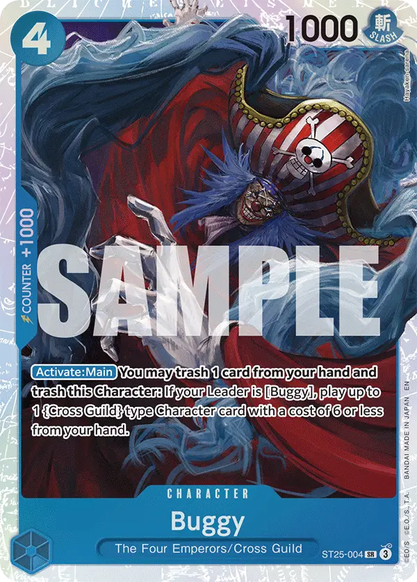 Buggy, Starter Deck 25 BLUE Buggy ST25-004