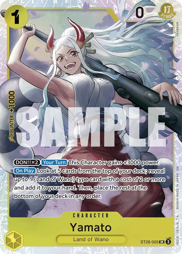 Yamato, Starter Deck 28 GREEN/YELLOW Yamato ST28-005