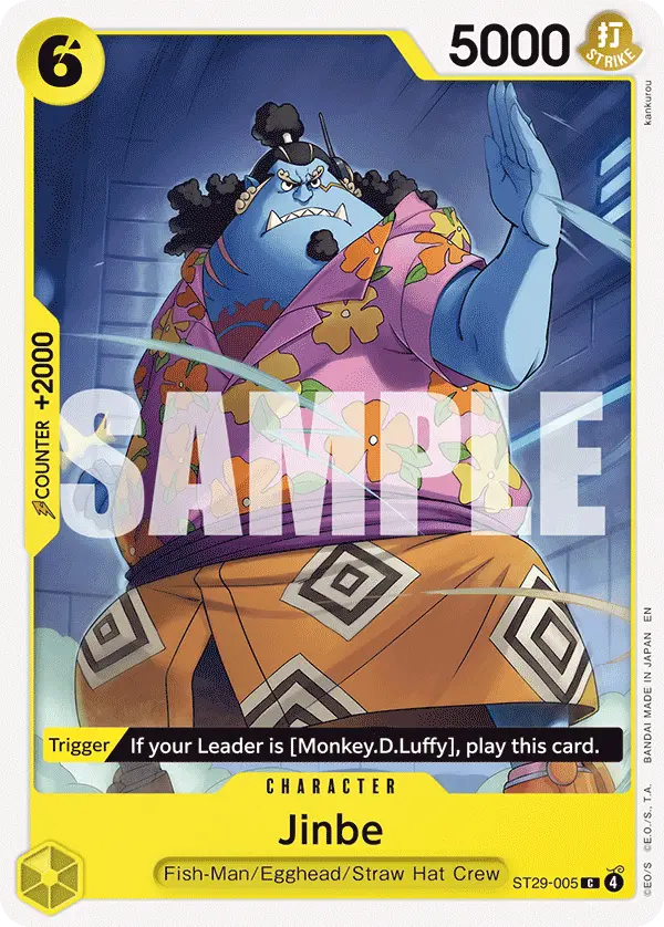 Jinbe, Starter Deck 29 Egghead ST29-005