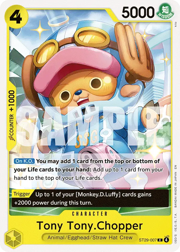 Tony Tony.Chopper, Starter Deck 29 Egghead ST29-007