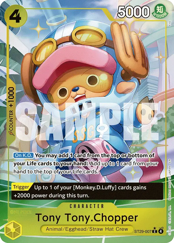 Tony Tony.Chopper (Full Art), Starter Deck 29 Egghead ST29-007