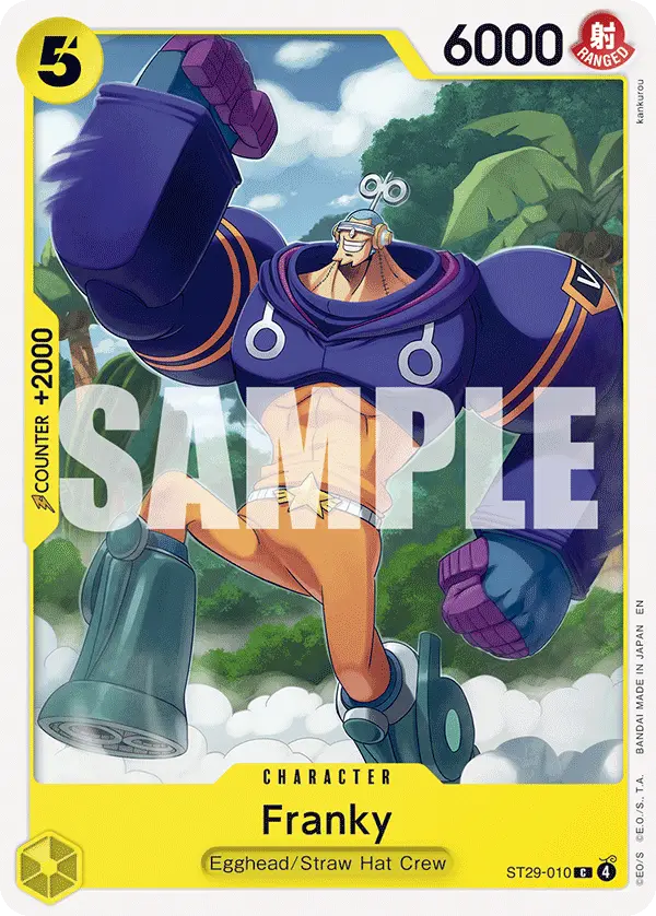Franky, Starter Deck 29 Egghead ST29-010