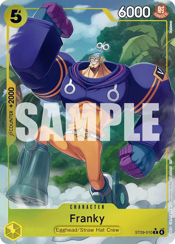 Franky (Full Art), Starter Deck 29 Egghead ST29-010
