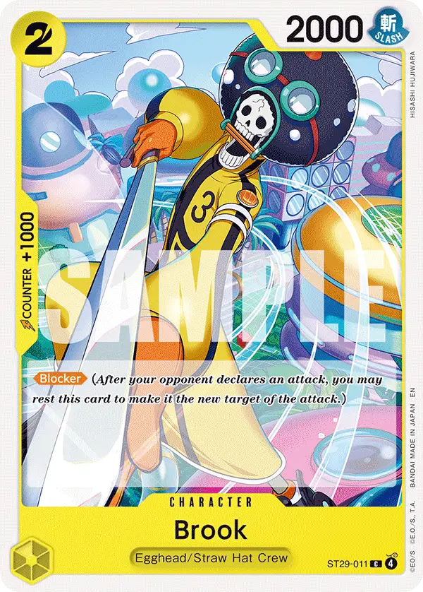 Brook, Starter Deck 29 Egghead ST29-011