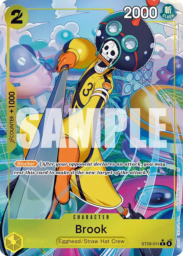 Brook (Full Art), Starter Deck 29 Egghead ST29-011
