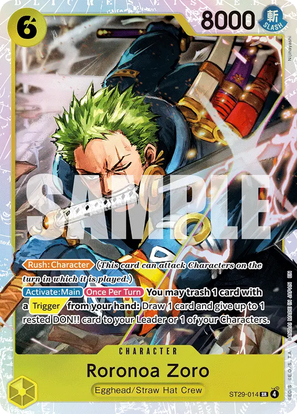Roronoa Zoro, Starter Deck 29 Egghead ST29-014