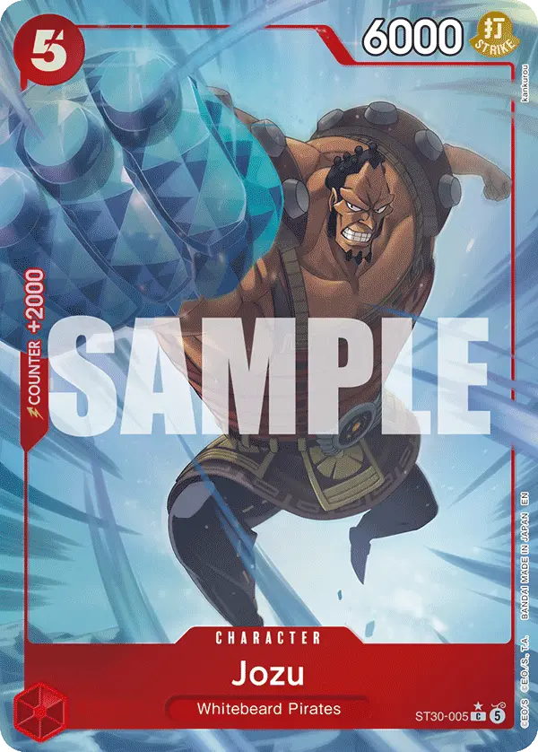 Jozu (Full Art), Starter Deck 30 EX Luffy & Ace ST30-005