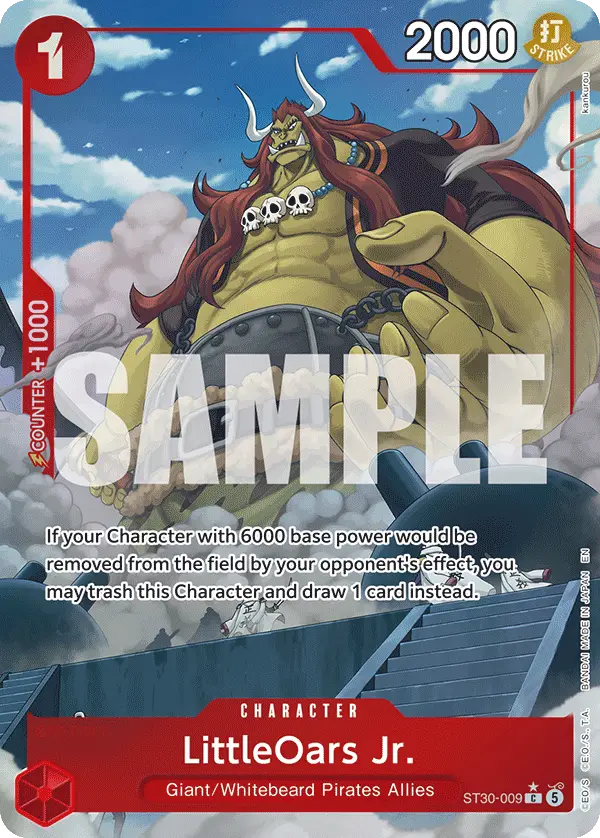 LittleOars Jr. (Full Art), Starter Deck 30 EX Luffy & Ace ST30-009