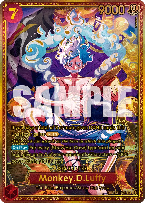 Monkey.D.Luffy (SP), The World's Strongest Warriors ST31-004