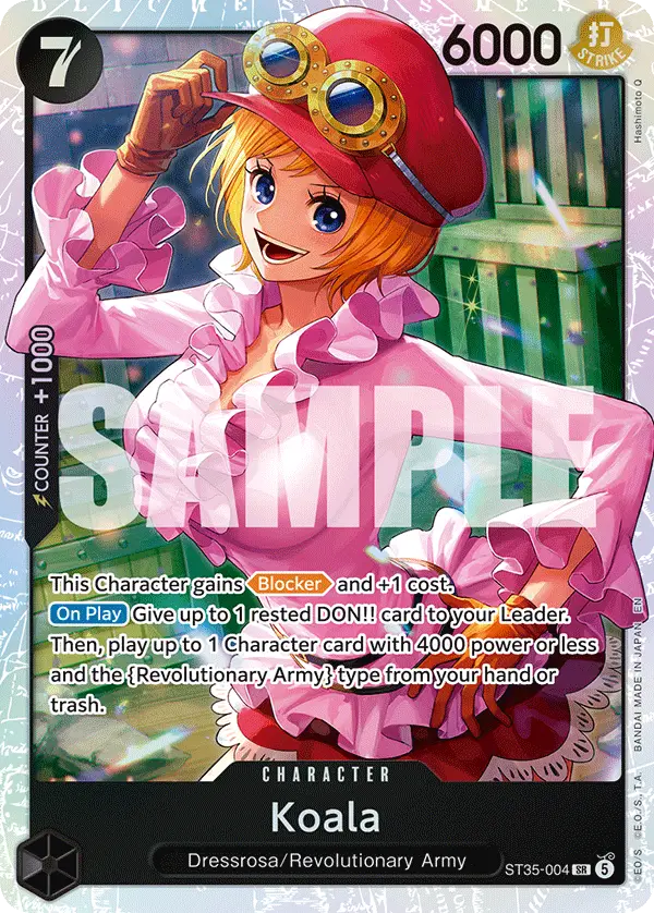 Koala, Starter Deck 35 RED/BLACK Sabo ST35-004