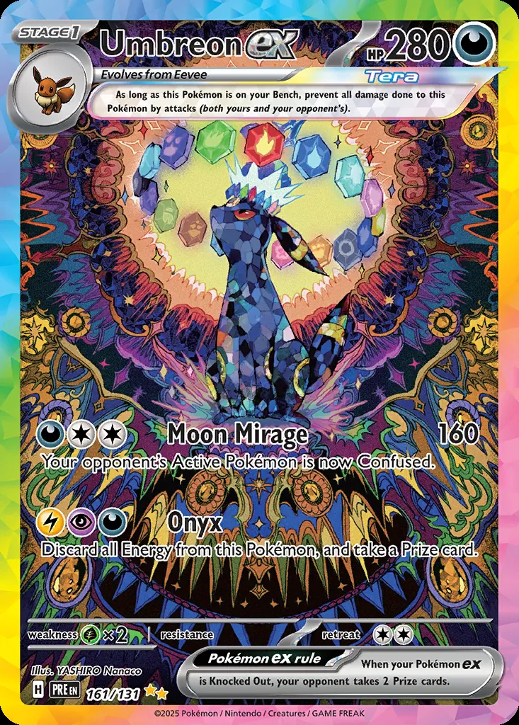 Umbreon ex, Prismatic Evolutions 161/131
