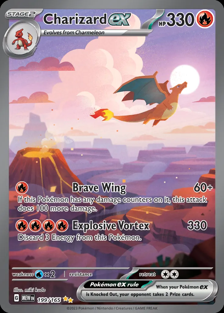 Charizard ex, Pokémon 151 199/165