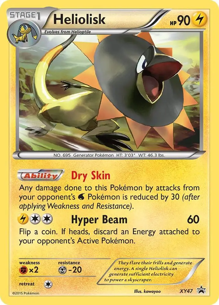 Heliolisk, XY Black Star Promos XY47/211