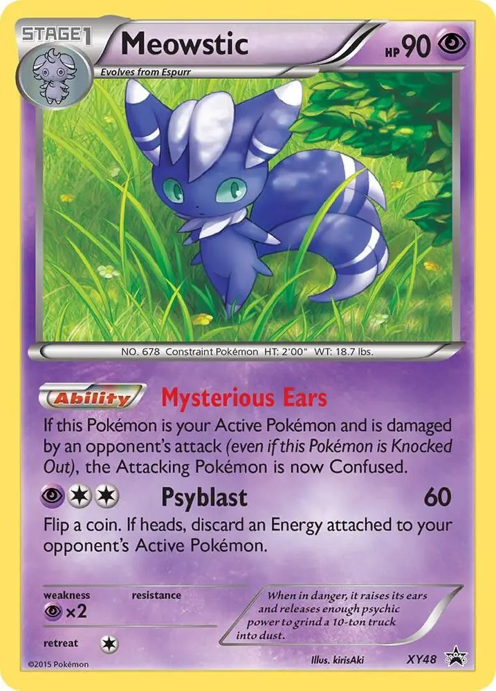 Meowstic, XY Black Star Promos XY48/211