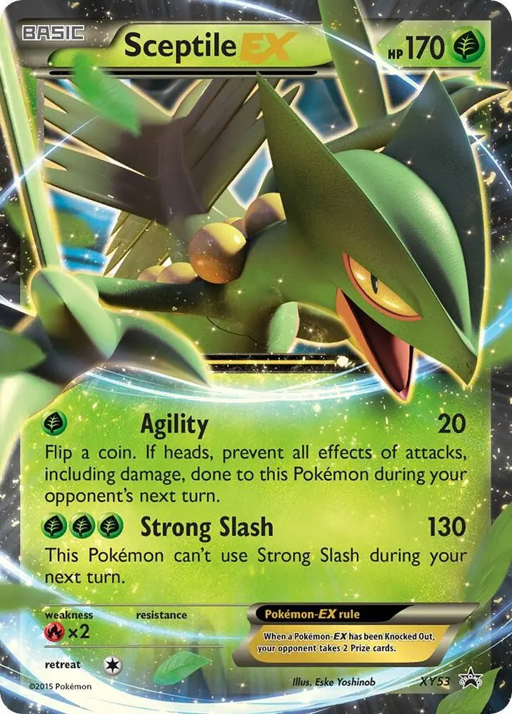 Sceptile EX, XY Black Star Promos XY53/211