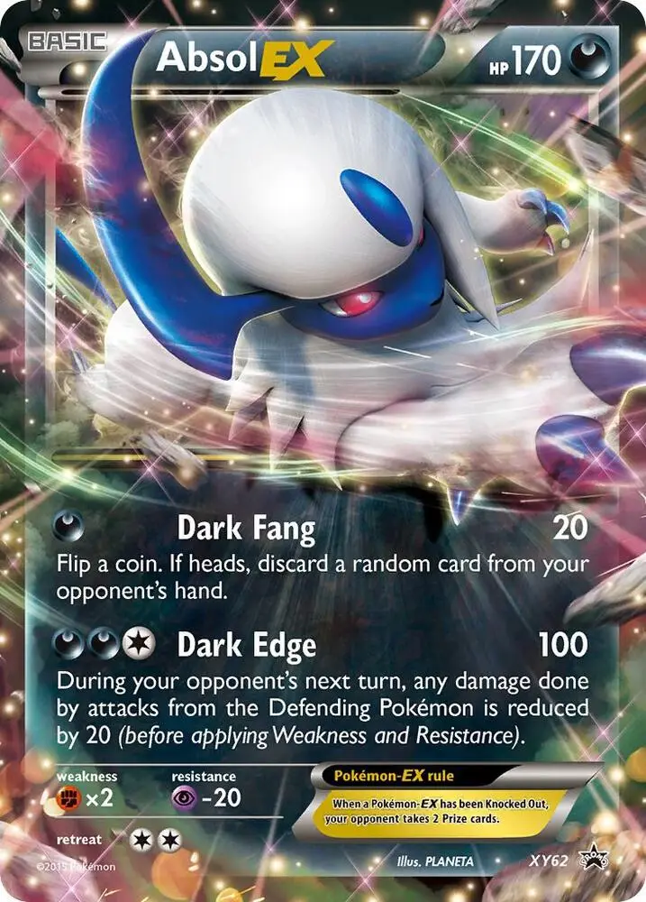 Absol EX, XY Black Star Promos XY62/211