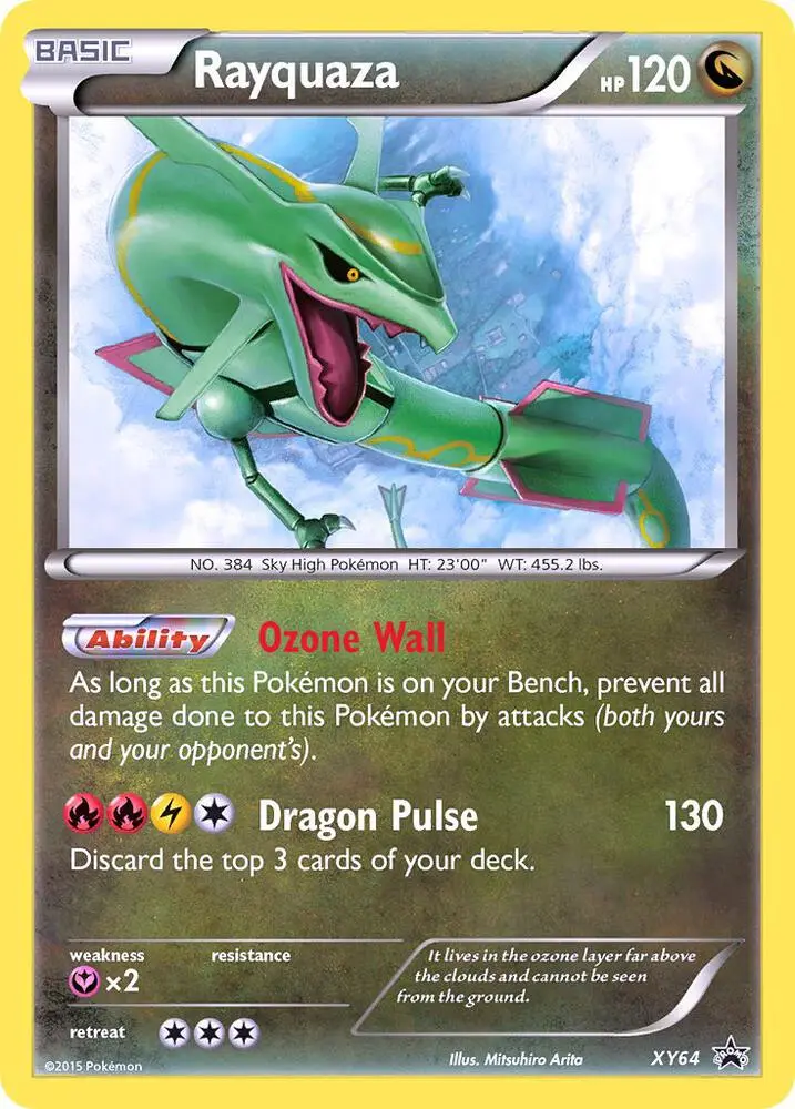 Rayquaza, XY Black Star Promos XY64/211