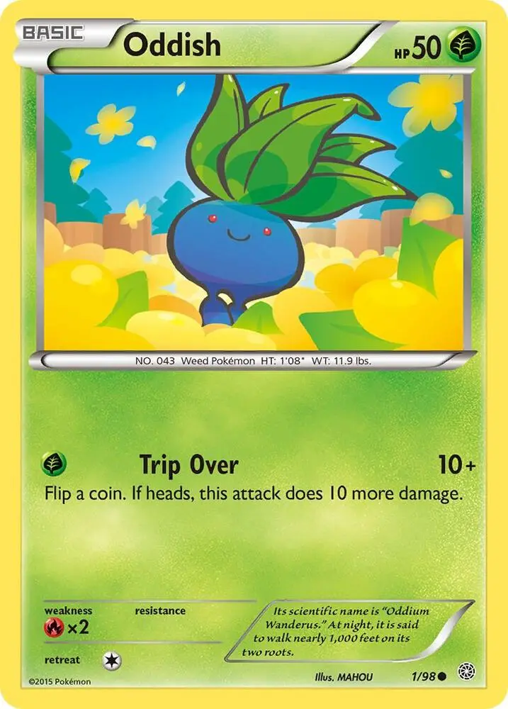 Oddish, Ancient Origins 1/98