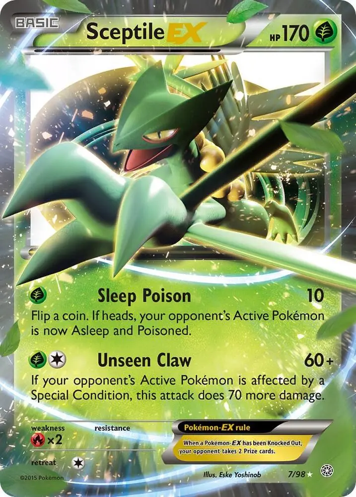 Sceptile EX, Ancient Origins 7/98