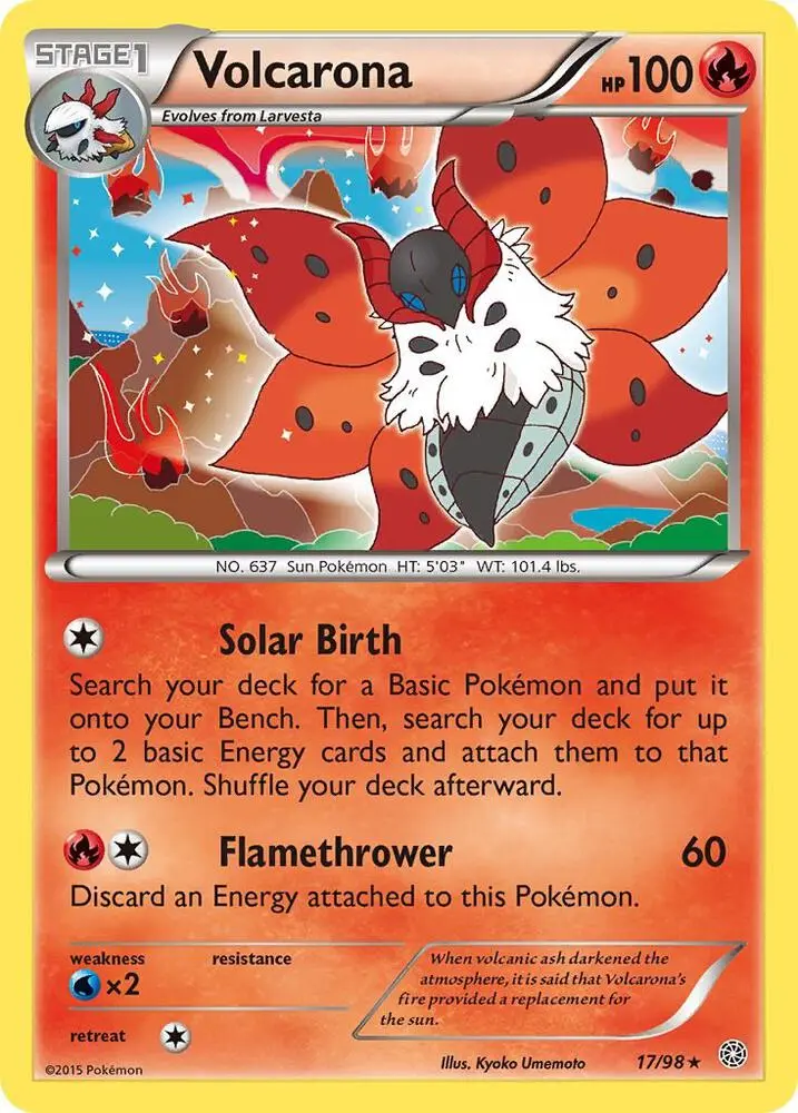 Volcarona, Ancient Origins 17/98