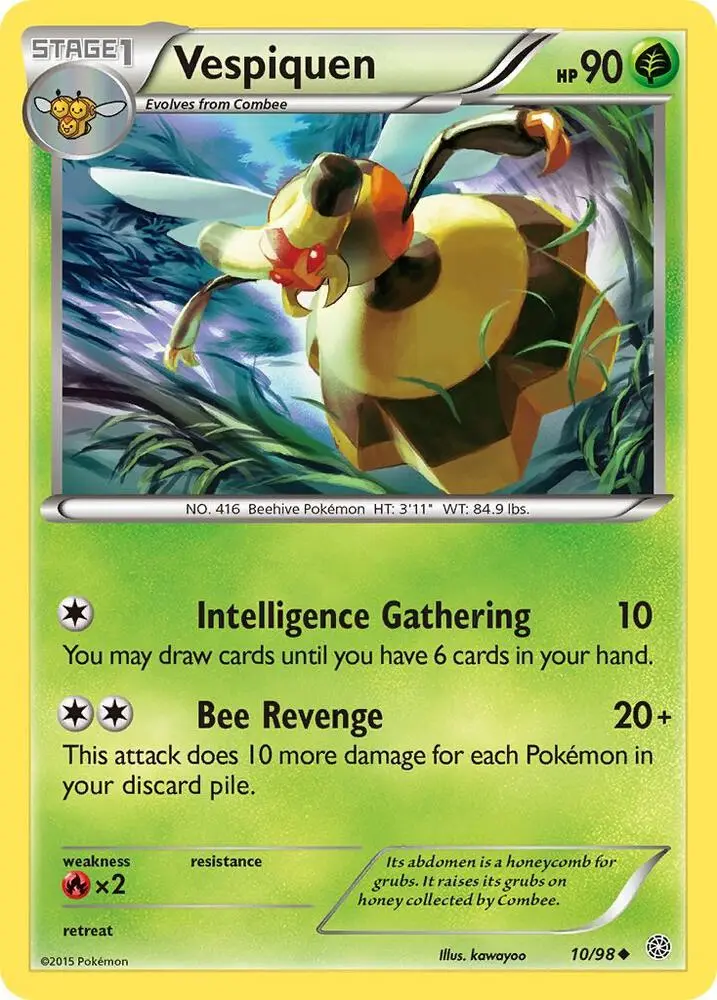Vespiquen, Ancient Origins 10/98