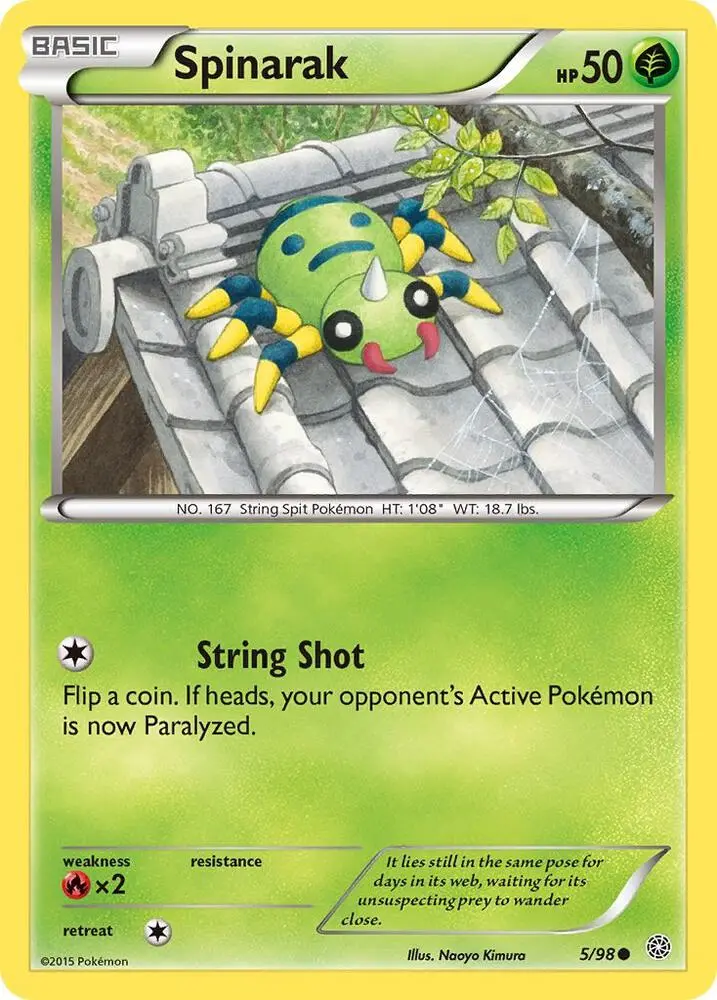 Spinarak, Ancient Origins 5/98