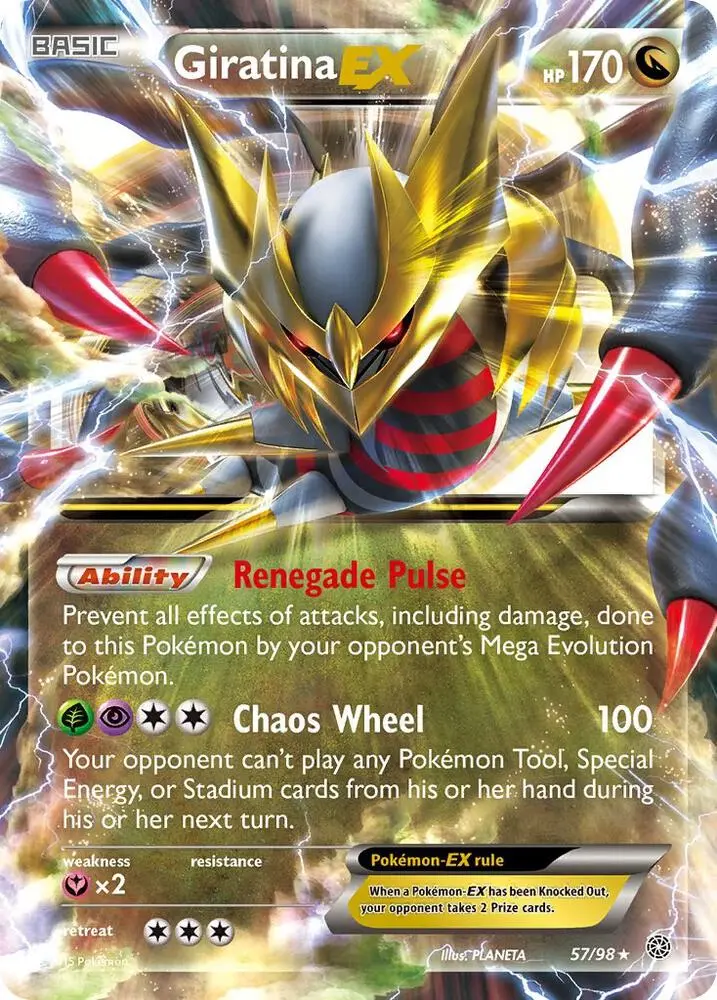 Giratina EX, Ancient Origins 57/98